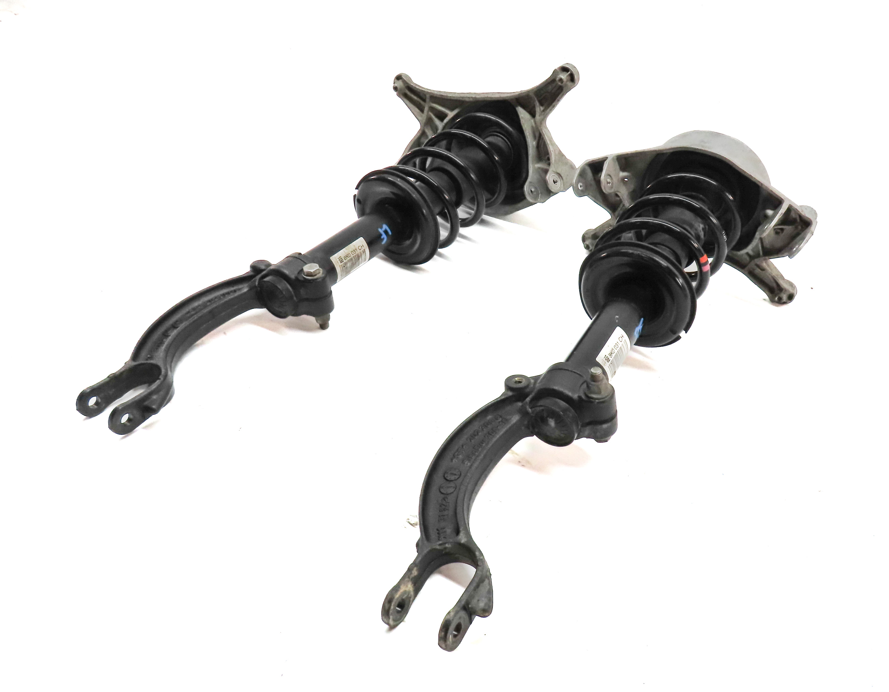 08-17 AUDI A4 S4 A5 S5 (B8 8K 8T) FRONT STANDARD SUSPENSION SHOCK STRUT SET-2 — exact item pictured